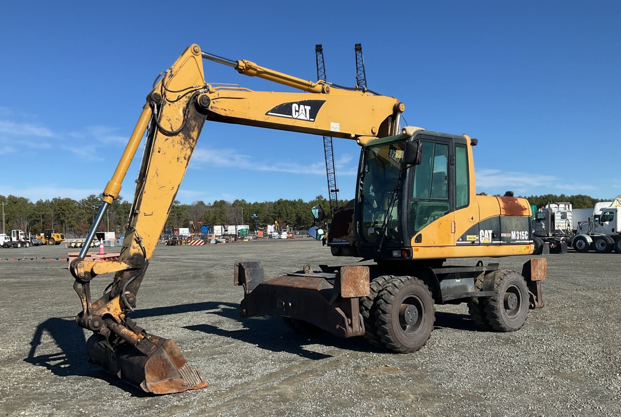 2005 Caterpillar Cat M315C Wheel Excavator