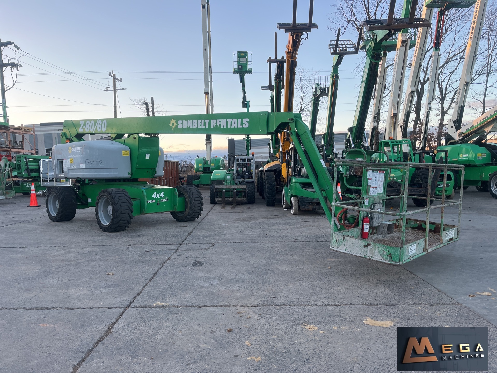 2016 Genie Z80/60 Articulating Boom Lift
