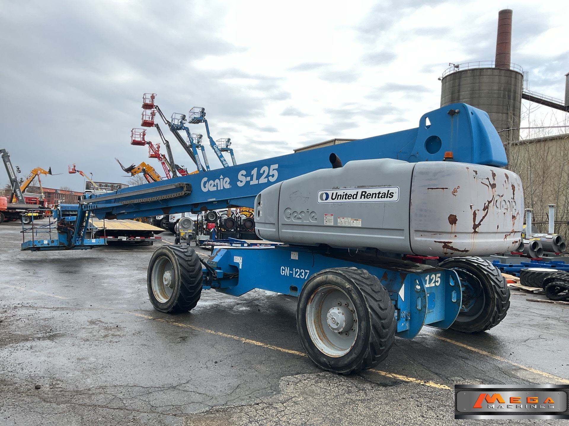 2012 Genie S-125 Diesel Straight Boom Lift